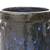 Tall Blue Glazed Ceramic Round Plant Pots (approx. 40" T x 10-13" W) 9 thumbnail