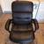 Black Leatherette Computer Chair OBO 1 thumbnail
