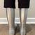 Women's sz 8, HUNTER Black Fleece Liners, SEVEN Silver Tall Rain Boots 4 thumbnail