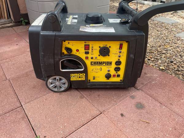 Champion inverter generator 1