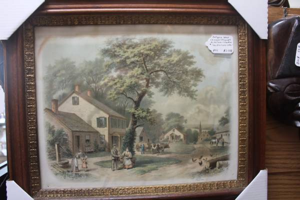 Antique Chromelithograph  KE 1