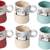 Firm Price! Brand New in a Box Set Of 6 Ceramic Rustic Mugs, 12oz Each 1 thumbnail
