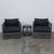 Set of 2 Restoration Hardware Capri Swivel Lounger Chair Outdoor w/ si 1 thumbnail