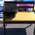 Vtg Gossip / Telephone Table Bench Shiller Fr Black Shelving 1 thumbnail