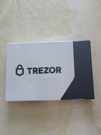 NEW Cryptocurrency Hardware Wallet TREZOR 1
