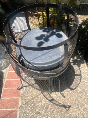 WOOD BURNER BACK YARD 1