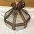 16x16x12" hanging leaded stained glass light 6 thumbnail