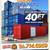 20 40 ft Cargo Container Storage Reefer Shipping Shed Sheds Containers 22 thumbnail