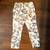 NWOT-J. Crew 100% Linen Garden Print Gold Foil Leaf Pants-Size 0 2 thumbnail