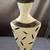 Signed T. Shapiro Modernist Ceramic Art Vase – Black & White – 15.75” Scul 2 thumbnail