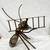 Vintage Carpenter Ant Metal and Rock Sculpture 3 thumbnail