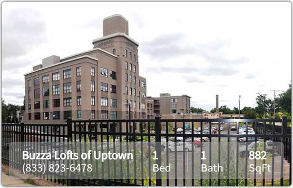 $1,462 / 1br - 882ft2 - Cozy 1 BD / 1 BA complete with a private washer and dryer! (Minneapolis - Uptown)64003957599362120