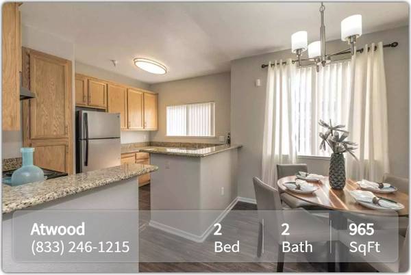 $2,069 / 2br - 965ft2 - Celebrate space and comfort in our 2 BR. (Citrus Heights)64043665881347120