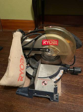 RYOBI 10 inch corded miter saw 1