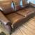 GTR Brown Leather Midcentury Sofa 1 thumbnail