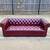 Amazing Vintage Leather Chesterfield Sofa 1 thumbnail