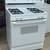 GE GAS range - white 2 thumbnail