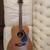 Guitar vintage Yamaha acoustic Black label 2 thumbnail