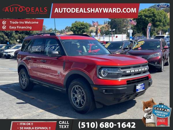 2022 Ford Bronco Sport Big Bend SUV 4D 4 D 4-D - $27,999 (Auto Deals)63470894853633122