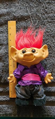 Larger Troll Doll In Like New Condition 1