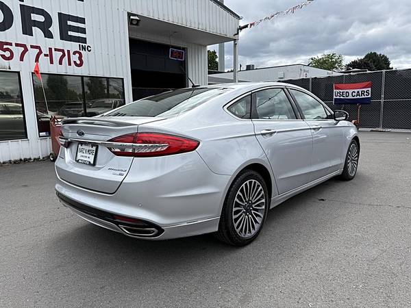 2018 Ford Fusion Titanium AWD 4Dr 4Cyl Auto 98K Leather Moon Loaded Re - $11950.0063613914124291124