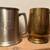 Vintage mugs $30 takes all. Monogrammed Sheffield pewter Stein & brass 3 thumbnail