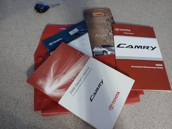 2008 Toyota Camry SE Manual 1
