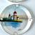 1950s Ardalt coaster set 3.5” hand painted coasters 7 thumbnail