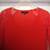 BLQ MKT BLACK MARKET ORANGE LONG SLICED SLEEVE MINI DRESS Sz Small 2 thumbnail