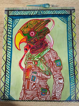 Black light metallic original pieces for sale 1