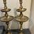 Large brass floor candle holders. 1 thumbnail