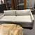 Pair of Arhaus Slim Armed Kipton Leather Sofas EACH 3 thumbnail