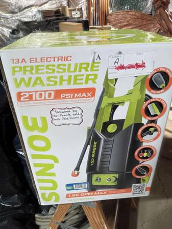 New pressure washer,NEW PRICE Beat me into the ground 1