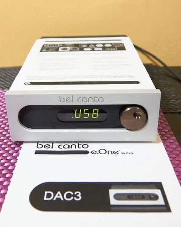 Bel Canto DAC3 Dac 3 Dac-3 Digital to Analog Converter Digital Preamp 1