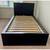 Ikea Black Malm Twin Bed With Two Under-bed Drawers 1 thumbnail