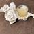 Votive Candle Holder with Cream Roses - Makes a Lovely Gift 1 thumbnail