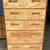 Classic Solid Yellow Pine 5 Drawer Bureau Chest  (2 available) 4 thumbnail