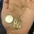 14K Yellow Gold Necklace with Beautiful Design 3 thumbnail