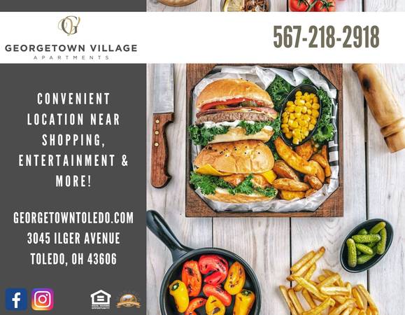 $709 / 2 habitaciones - ¡1 y 2 habitaciones! ¡Excelente ubicación! Compras, restaurantes, universidad cercanas! (Toledo)63836553379585120