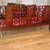 Asian Rosewood Sofa With Crane and Cherry Blossom Motif. Includes Two 9 thumbnail