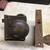Vintage Metal Door Knob With Plate & Hinges 2 thumbnail
