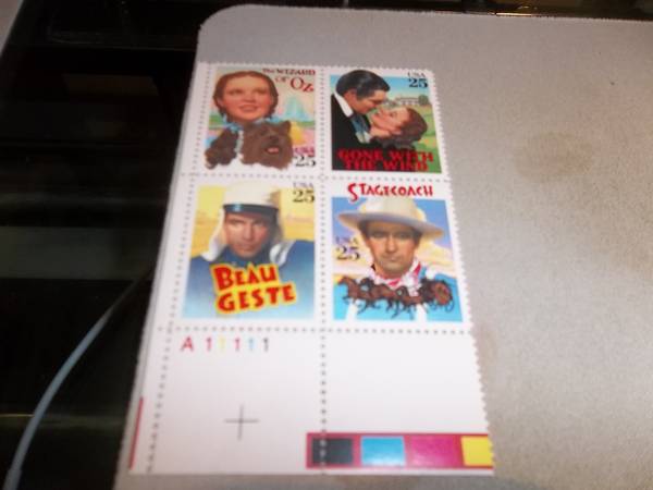 US Stamps Movies 1