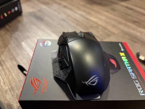 ROG Spatha X wireless mouse with charging dock, $60 1