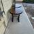 Beautiful set of vintage,solid wood, double drop leaf end tables. 10 thumbnail