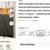 Bed Frame/Headboard, King Size, Upholstered LED w/Charging Station 6 thumbnail
