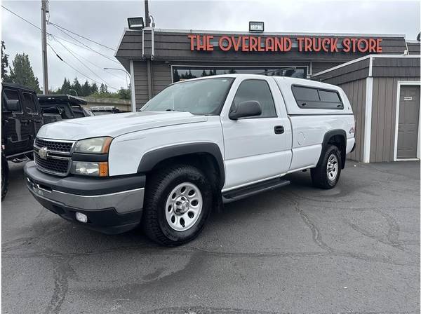 2006 Chevrolet Silverado 1500 Regular Cab 4x4 4WD Chevy Work Truck Pic - $14,999 (The Overland Truck Store)63473823584643121