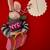 NEW ANTHROPOLOGIE "TRAVEL BUNNY NEW YORK CITY" WOOL-FELTED ORNAMENT 3 thumbnail