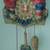 VINTAGE HAND-PAINTED CERAMIC "HUMMEL-STYLE" WALL CLOCK 1 thumbnail