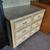 Blonde Wood Cabinet with Marble Top and 3 Drawers and One Door 2 thumbnail