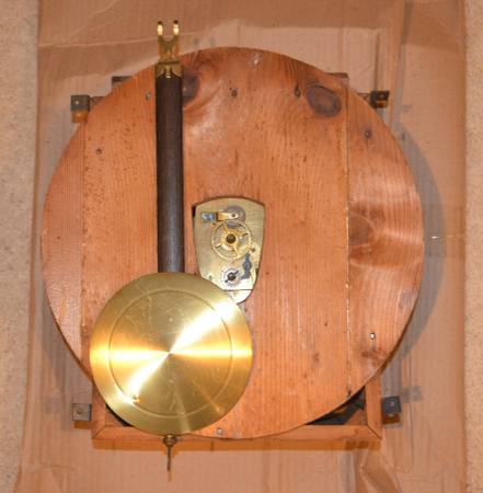 Antique Clock Works with Pendulum 1